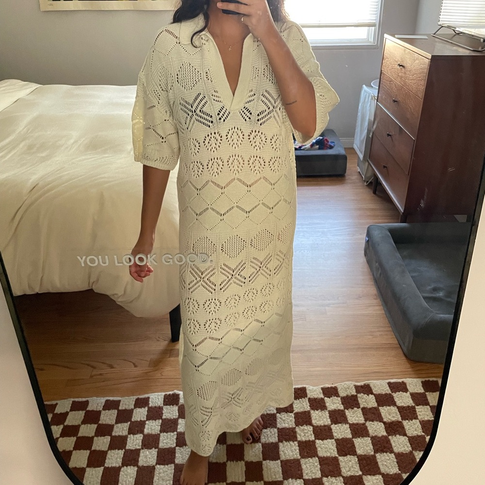Free People knit maxi